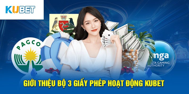 3 loại giấy phép hoạt động Kubet sở hữu