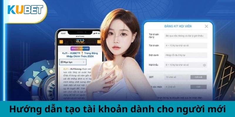 Hướng dẫn tạo tài khoản dành cho người mới