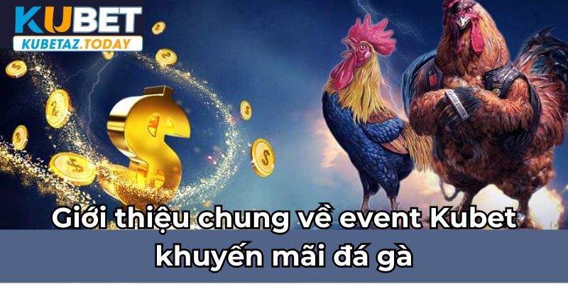 Giới thiệu chung về event Kubet khuyến mãi đá gà